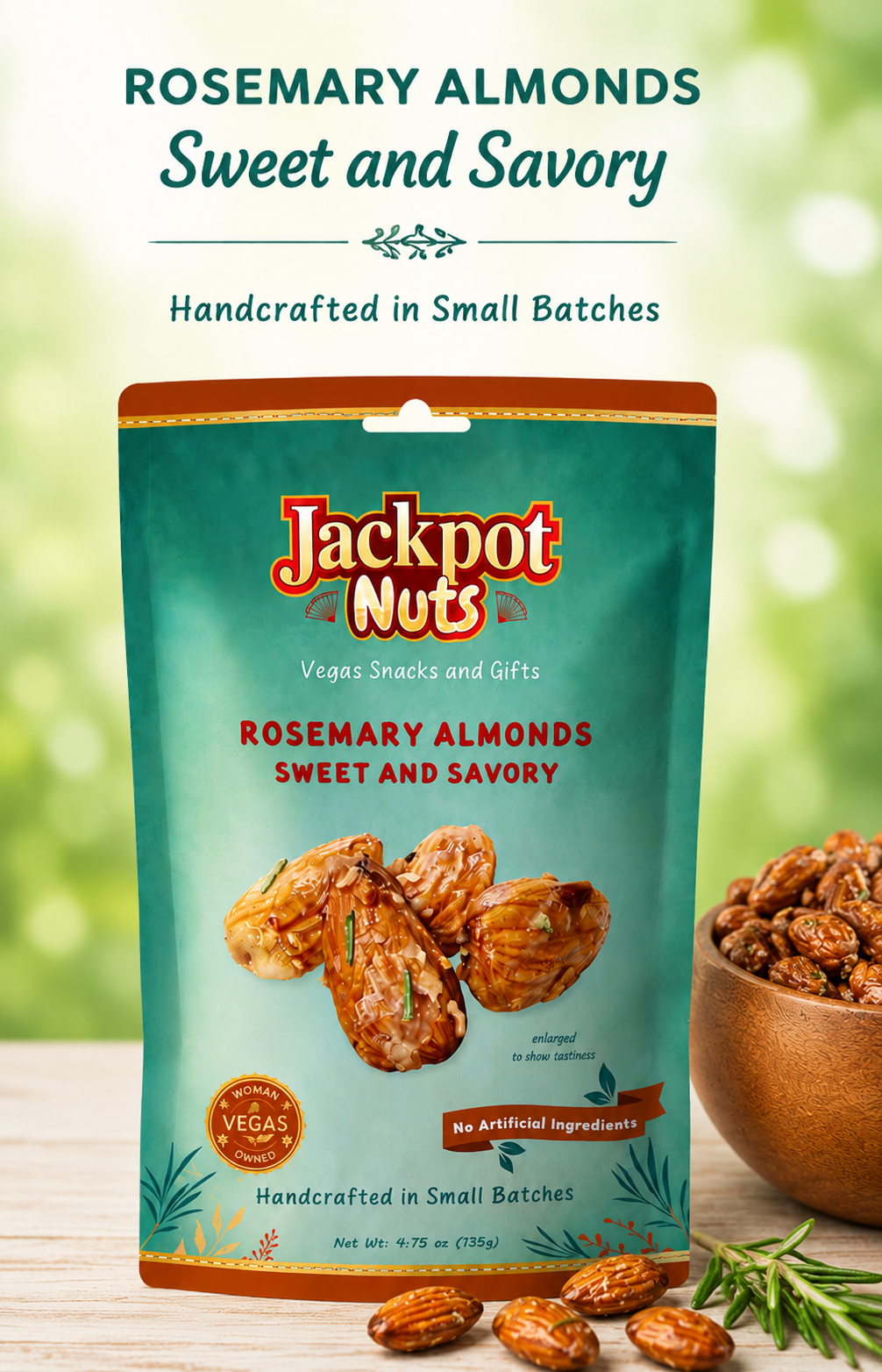 Rosemary Almonds