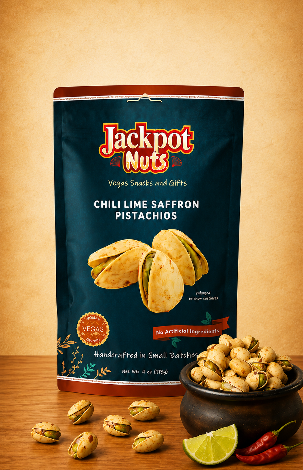Chili Lime Pistachios