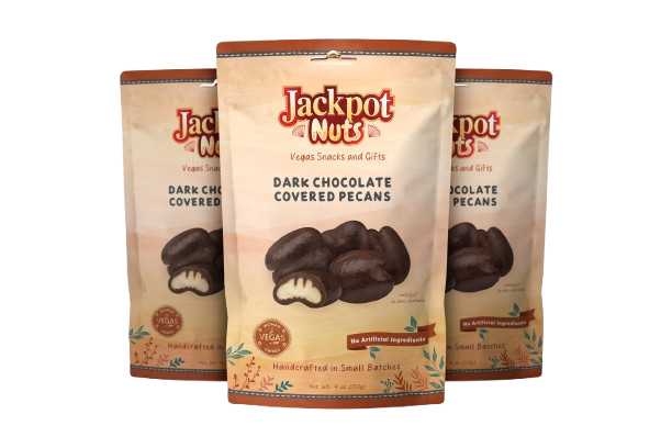 Dark Chocolate-Covered Pecans - Box of 12