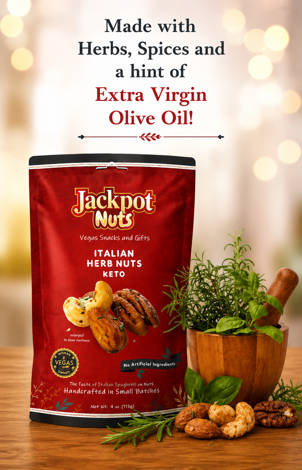 Italian Herb Nuts